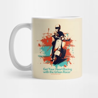 Scooter Ride Urban Racer Mug